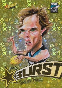2018 Select Footy Stars - Starburst Caricatures Yellow #SBY50 Jared Polec Front